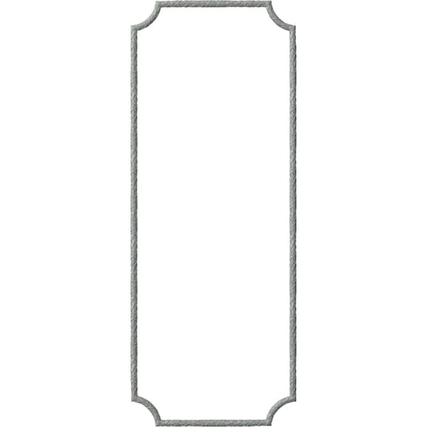 Ekena Millwork 28-in. W x 72-in. H Dublin Panel Moulding Kit Single Panel PMLKDU28X72A - main